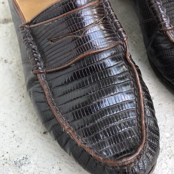 Vintage lizard loafers   - Picture 2 of 8